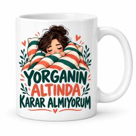 Yorgan Yetkisi Tasarımlı Porselen Kupa - MODEL 1211