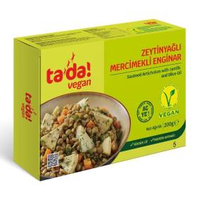 Zeytinyağlı Mercimekli Enginar 200gr 1 Adet