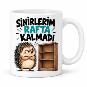 Sinir Rafı Tasarımlı Porselen Kupa - MODEL 965