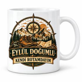 Eylül Beyefendi Rotası Tasarımlı Porselen Kupa - MODEL 1256