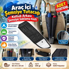 Araç İçi Şemsiye Tutacağı Koltuk Arkası Şemsiye Saklama Kılıfı (adet fiyatıdır)