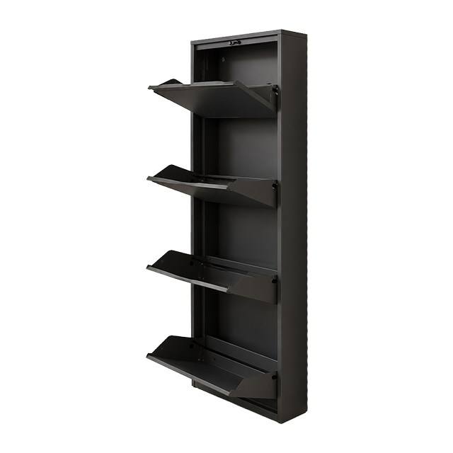 KASER 9015 ANTRASIT 4lu  KILITLI METAL AYAKKABILIK
