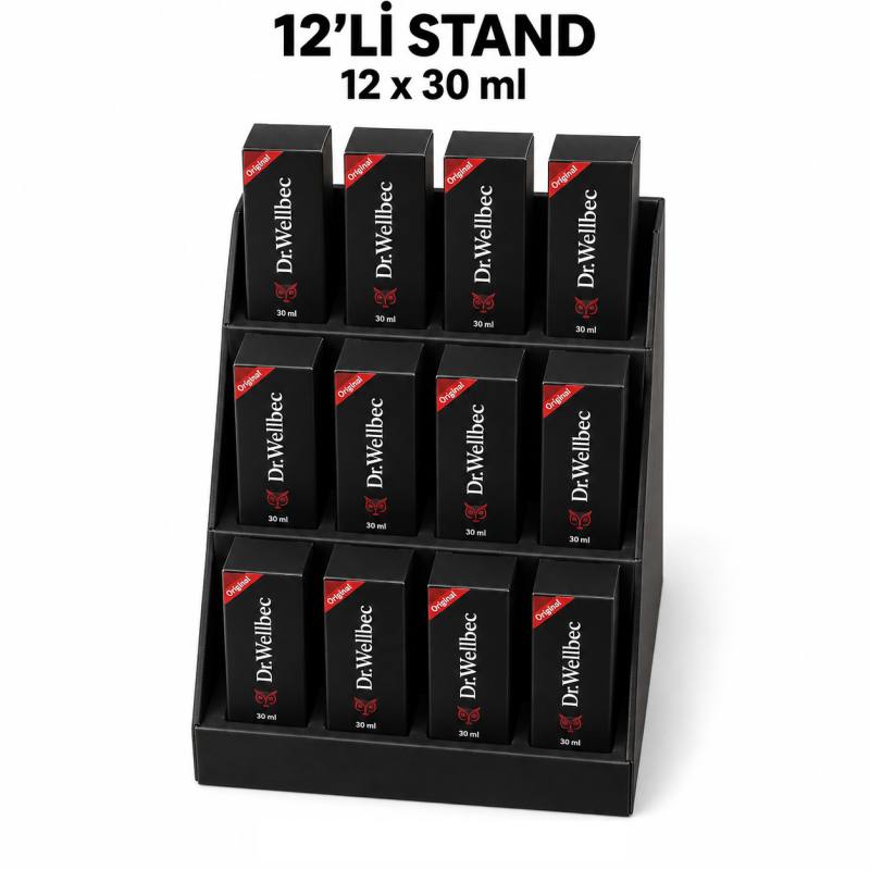 Dr. Wellbec Erkek Bakım Spreyi 30 ml 12'li Stand