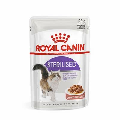 Sterilised Gravy Pouch Kısırlaştırılmış Kedi Konservesi 12 Adet 85 Gr