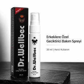 Dr. Wellbec Erkeklere Özel Geciktirici Bakım Spreyi 30 ml