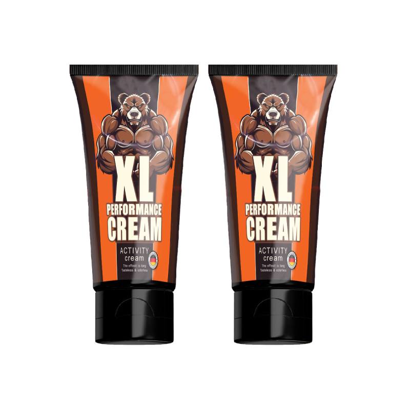 XL Performance Cream Erkeklere Özel Bakım ve Masaj Kremi 2 Adet