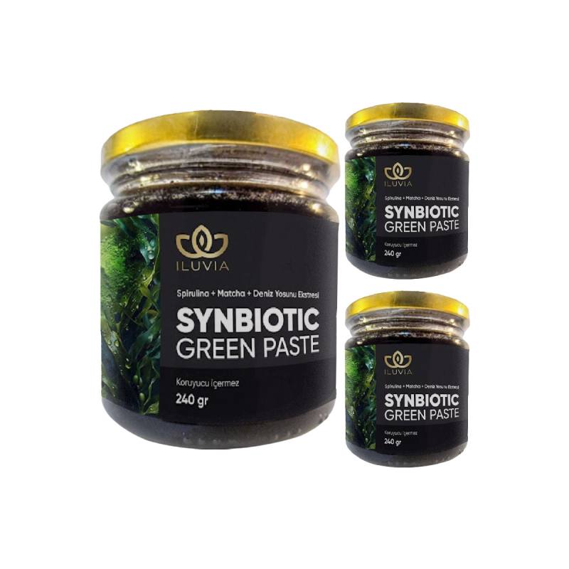 Synbiotic Green Paste Probiyotik İçerikli Bitkisel Macun 250 g 3 Adet