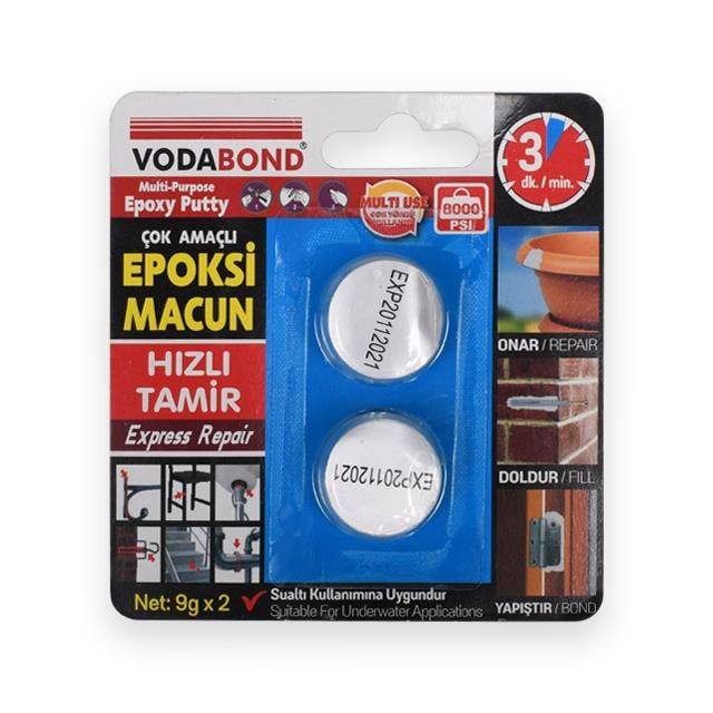 2X9gr Epoksi Tamir Macunu