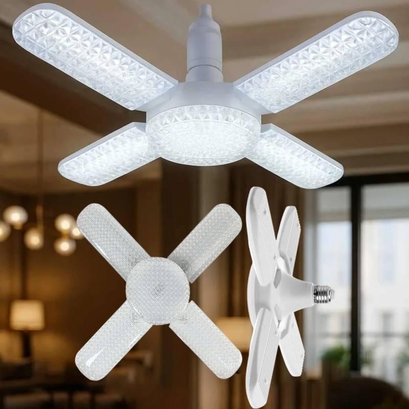 60W KIALED 4+1 Kristal Pervane Ampul – 5400 Lümen | Toptan LED Aydınlatma