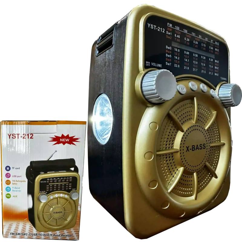 Işıklı Nostaljik Speaker Fm Bluetooth Usb Sd Card YST-212