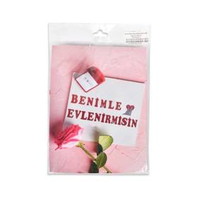Uz01.48 Uzar Süs Benimle Evlenirmisin 1 Adet