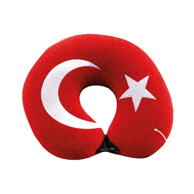 WELLMOP BAYRAK TEMALI ARAC BOYUN YASTIGI 1 Adet