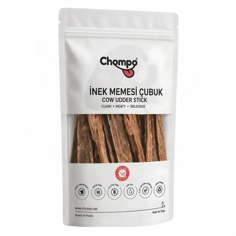 İnek Memesi Çubuk 100% Doğal Katkısız Köpek Ödül Maması 100 Gr