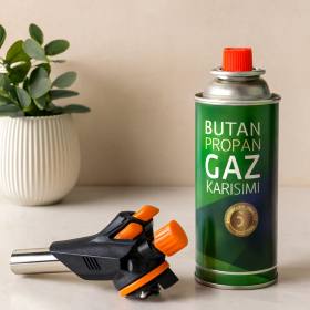 Pürmüz Torch Seti 2'li - 227g Kamp Gazlı