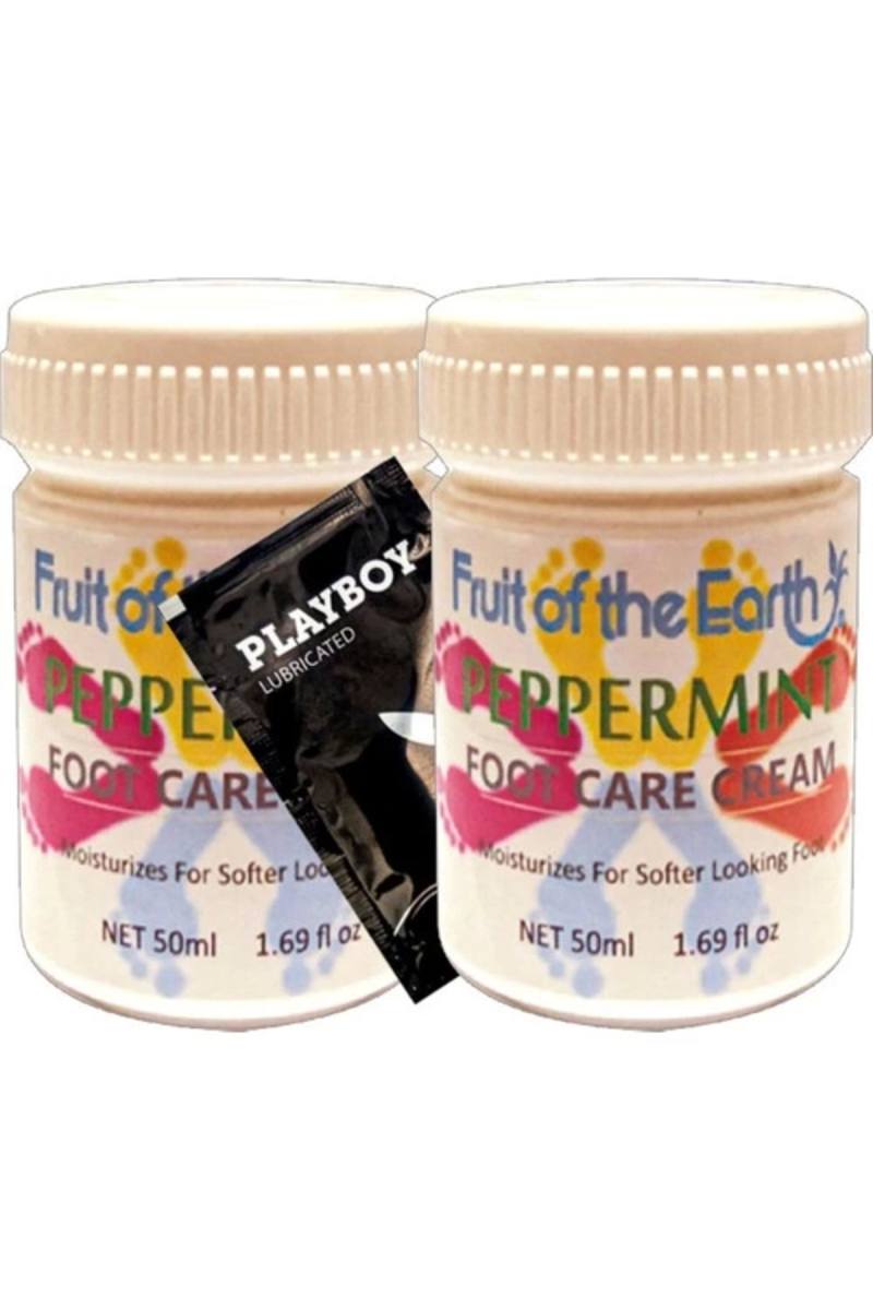 Peppermint 2 adet Olarak Ayaklara ve Ayak kokusuna Bakım Kremi 50 ml Ölçek + Yanında Jel