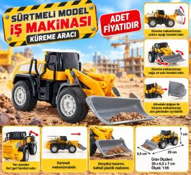 Sürtmeli Model İş Makinası Küreme Aracı (adet fiyatıdır)