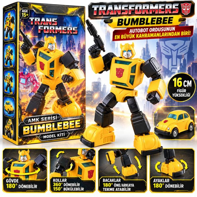75313 Figür Transformers Generatıon One Amk Serıes Bumblebee