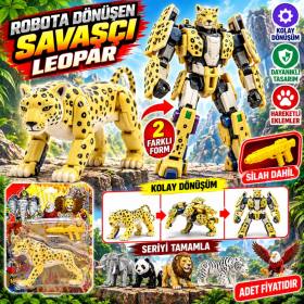 Robota Dönüşen Savaşçı Leopar (adet fiyatıdır)