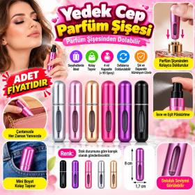 Parfüm Şişesinden Dolabilir Yedek Cep Parfüm Şişesi Aparatı (adet fiyatıdır)