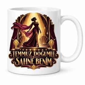 Temmuz Hanımefendi Sahnesi Tasarımlı Porselen Kupa - MODEL 1266
