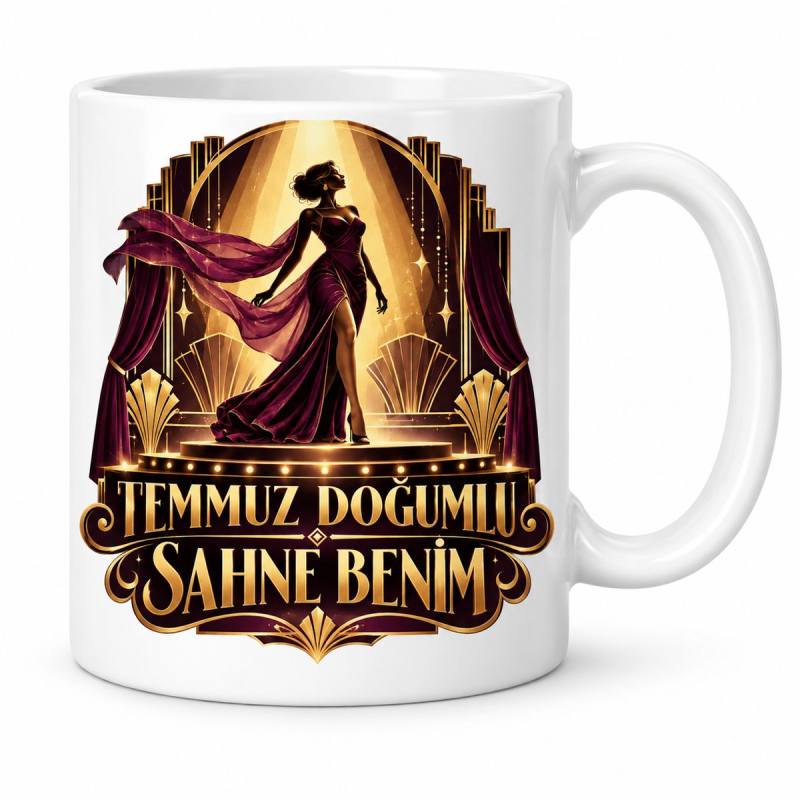 Temmuz Hanımefendi Sahnesi Tasarımlı Porselen Kupa - MODEL 1266
