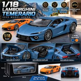 11052 1 18 LAMBORGHINI TEMERARIO 2025 2A (adet fiyatıdır)