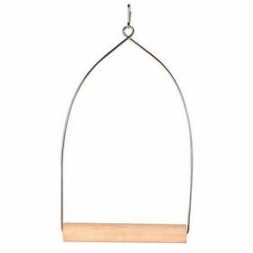 Ahşap Metal Askılı Kuş Tüneği 10,5x22,5 Cm