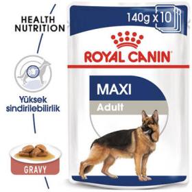 Maxi Adult Gravy Yetişkin Köpek Konservesi 10 Adet 140 Gr