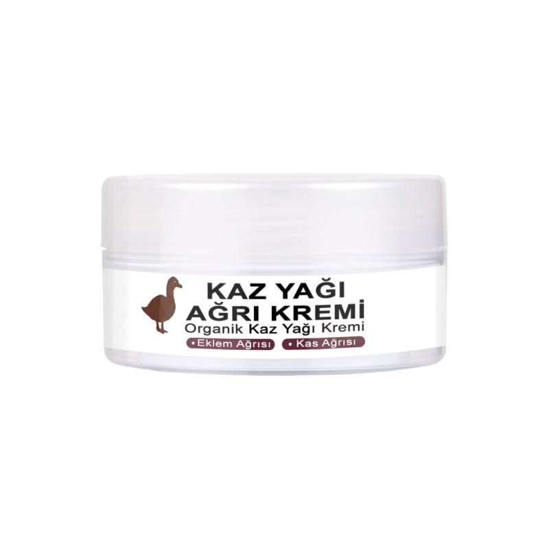 Kaz Yağı Masaj Kremi 50 ml - Bamya Tohumu, Arı Zehiri (Apitoksin), Boswellia ve Kolajen İçerikli