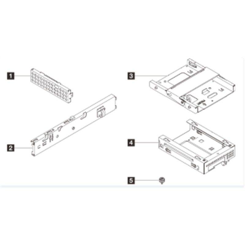 LENOVO ST45 V3 1x3.5 HDD + ODD Cage Kit 4XF7A96626