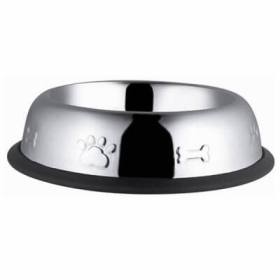 Desenli Oval Metal Kedi ve Küçük Irk Köpek Mama Su Kabı 8 Oz 12 Cm