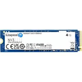 4 TB KINGSTON NV3 M.2 NVME PCIE GEN4 6000/4000MBS SNV3S/4000G