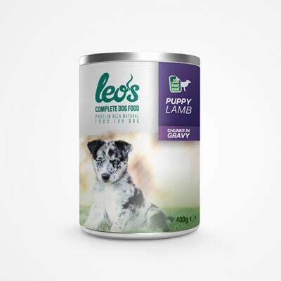 Kuzu Parça Etli Soslu Yavru Köpek Konservesi 12 Adet 400 Gr