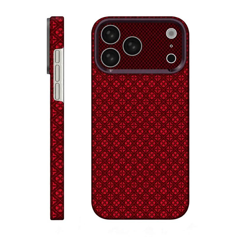 Joko Apple iPhone 18 Pro Max/17 Pro Max Uyumlu Deluxe Lensli Magsafe Kapak - Kırmızı