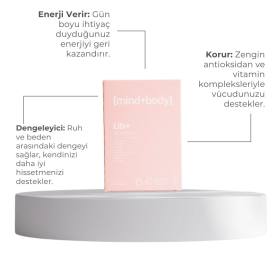 [mind+body] Lib+ Women Kadınlara Özel Takviye Edici Gıda 24 Çiğneme Tableti