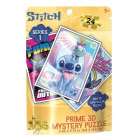 Stitch Seri 1 Prime 3D Mystery Puzzle 24 Parça