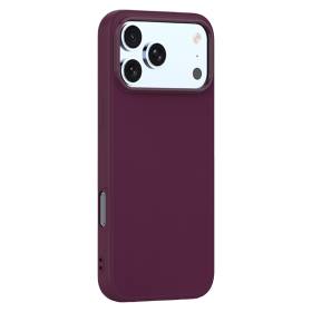 Joko Apple iPhone 18 Pro/17 Pro Uyumlu Karel Silikon Kapak - Bordo
