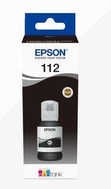EPSON C13T06C14A 112 BLACK MÜREKKEP KARTUŞ 7.500 SAYFA 127ML L15160 L15150