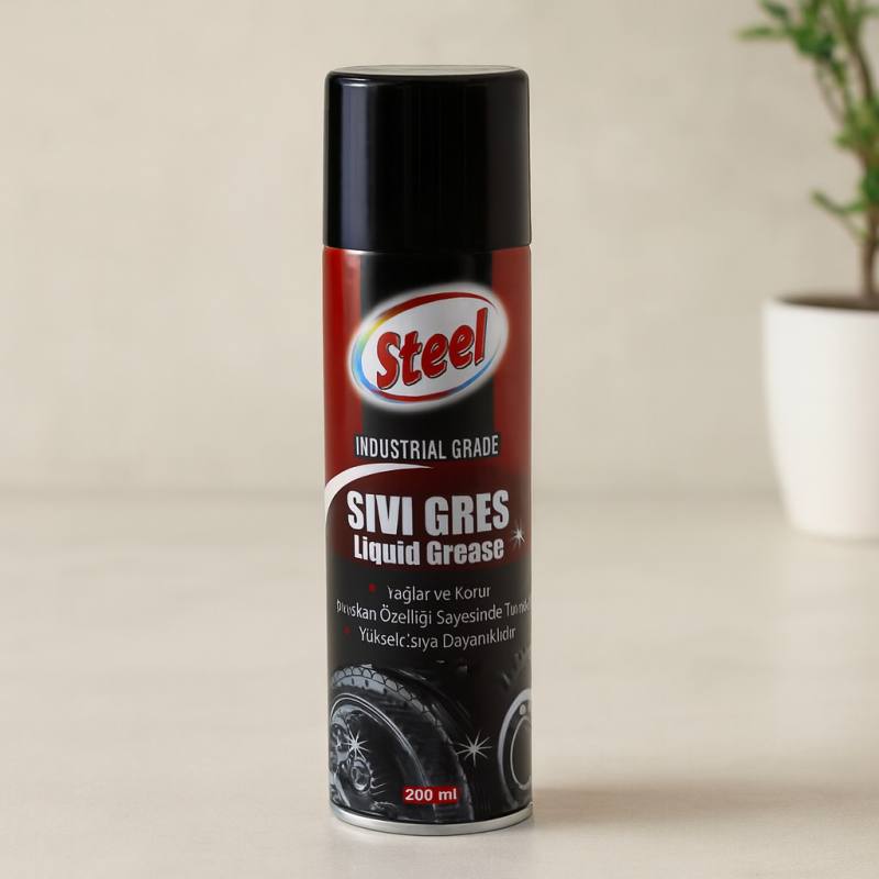 Sıvı Gres Sprey 200 ml - Isıya Dayanıklı Koruyucu