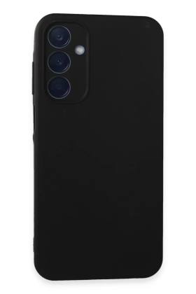 Samsung Galaxy A25 5G Uyumlu Kılıf Nano içi Kadife Silikon - Siyah