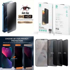 iphone 13 Pro Max / 14 Plus – Hayalet Antistatik ESD Cam Tam Kaplayan