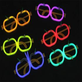 Glow  Elma Gözlük - Glow Partisi Gözlüğü - Glow  Gözlük 12 Adet
