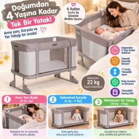Anne Yanı Beşik Almond