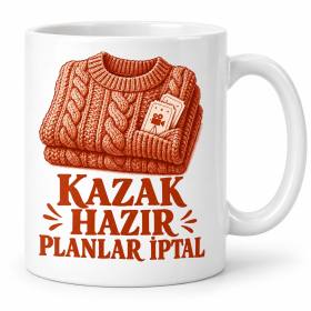 Sonbahar Çekmecesi Tasarımlı Porselen Kupa - MODEL 1132