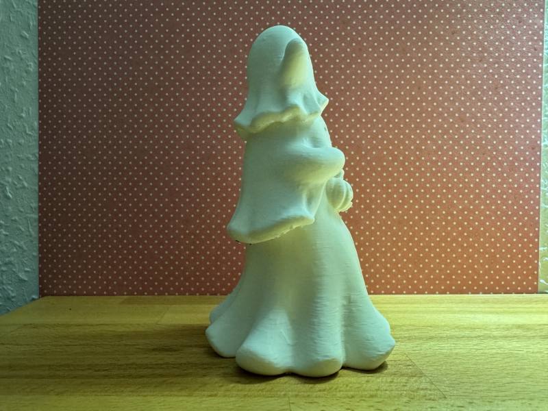 3D Baskı Hayalet Kulesi Cadılar Bayramı Dekoru Işıklandırılabilir Üç Hayalet Kule Süsü