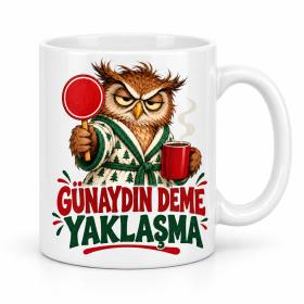 Sabah Mesafesi Tasarımlı Porselen Kupa - MODEL 962
