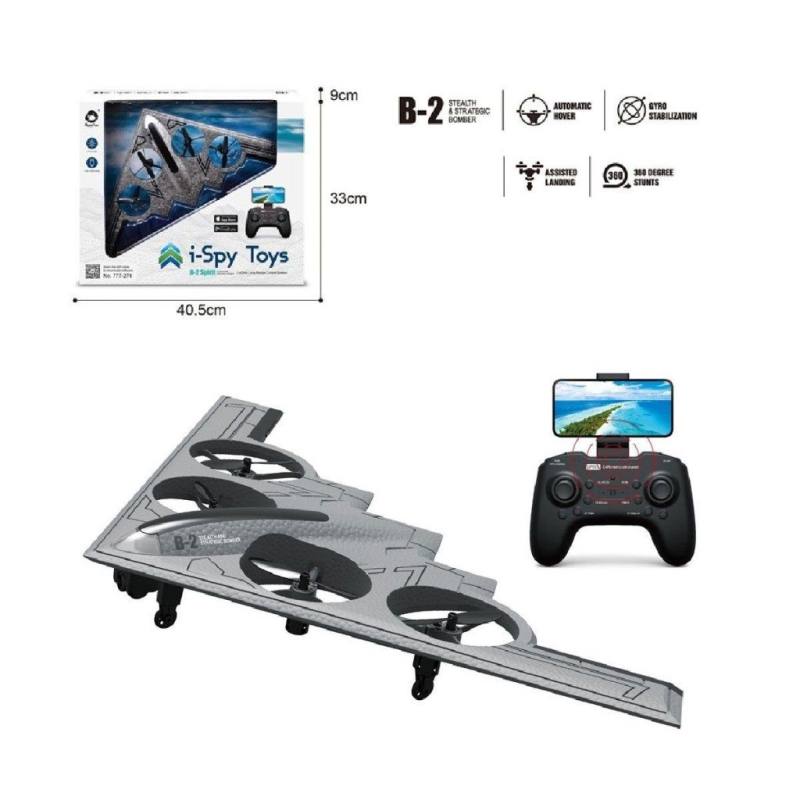 GL-777-275 Uzaktan Kumandalı Full Fonksiyon 2.4G Şarjlı Kameralı Quadcopter İha NessiWorld