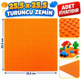 25,5 X 25,5 Turuncu Zemin (adet fiyatıdır)
