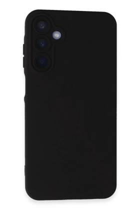 Samsung Galaxy A05S Uyumlu Kılıf Nano içi Kadife Silikon - Siyah