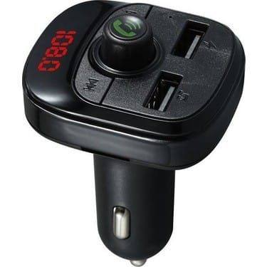 3.1A Çift USB | TF | BT | FM Transmitter C-607